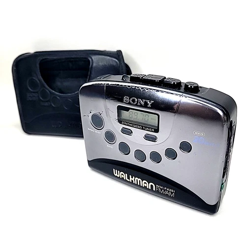 Vintage Sony Walkman WM-FX251 FM/AM Cassette Player Tested Strong- Needs Belt
