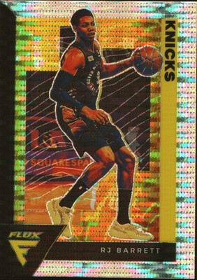 2020-21 Panini Flux Pulsar Silver Prizm #116 R.J. Barrett