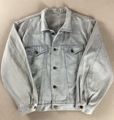 Vintage Lee Cooper Denim Trucker Jacket Size 48