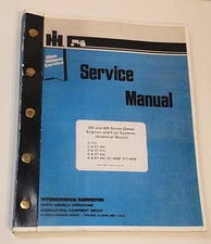 International 300 400 Series Diesel Engine Service Repair Shop Manual Fuel Turbo