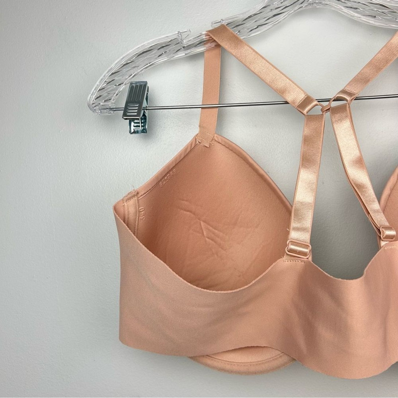 Pure Beauty René Rofé Pushup Bra Front Clasp Racerback & Regular Strap 42C