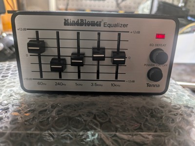 VTG 70s Rare Old School Tenna MindBlower Graphic Equalizer Car Stereo Audio EQ