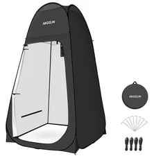 Portable Pop Up Shower Tent Instant Privacy Dressing Changing Tent Outdoor Showe