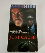 Warner Just Cause VHS NTSC Thriller R 1995 Connery Fishburne