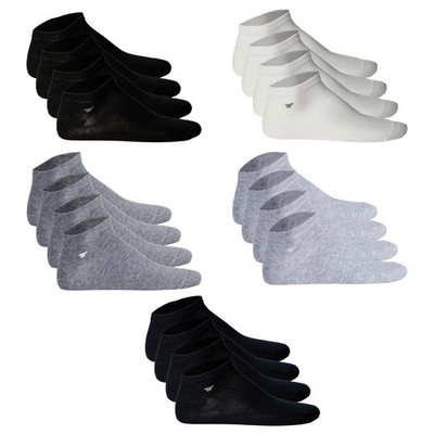 Tom Tailor Unisex Socks, 4 Pack - Basic, Sneaker Socks, Solid Color
