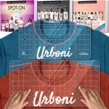 (2-Adult Sizes) Tshirt Ruler Guide Vinyl Alignment – T Shirt Measurement Tool...