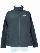 The North Face Apex Bionic Softshell Jacket Women's Medium Black Fleece Lined