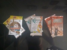 LOT 6 PACKS BASKETBALL Vintage TOPPS stadium club , bazooka, upper deck SP 