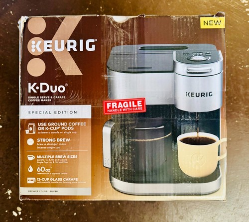 Keurig K-Duo Single Serve & Carafe Coffee Maker Special Edition