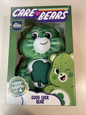 Care Bears Good Luck Bear The Denim Collection 2023 Green Brand New