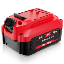 8.0Ah For Craftsman V20 20 Volt MAX Lithium Battery CMCB204 CMCB202 CMCB201 New