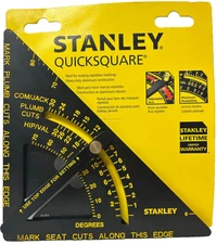 STANLEY PREMIUM ADJUSTABLE ALUMINIUM QUICK SQUARE LAYOUT TOOL