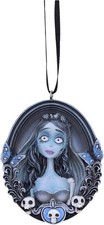 Nemesis Now Corpse Bride Emily Hanging Ornament 8.5cm, Resin, Pale Blue, Officia