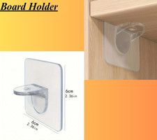 Shelf Bracket Self Adhesive  Cabinet Shelves Holders
