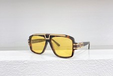 Cazal MOD.883 Tortoise Gold Yellow Double Bridge Square Unisex 60-14-140