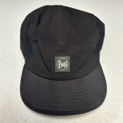 Buff Running Adult Cap Hat Black Adjustable Lightweight Run Cap