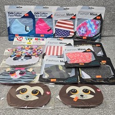 Fashion Face Masks Washable TY Beanie Boo Masks Lot Of 14