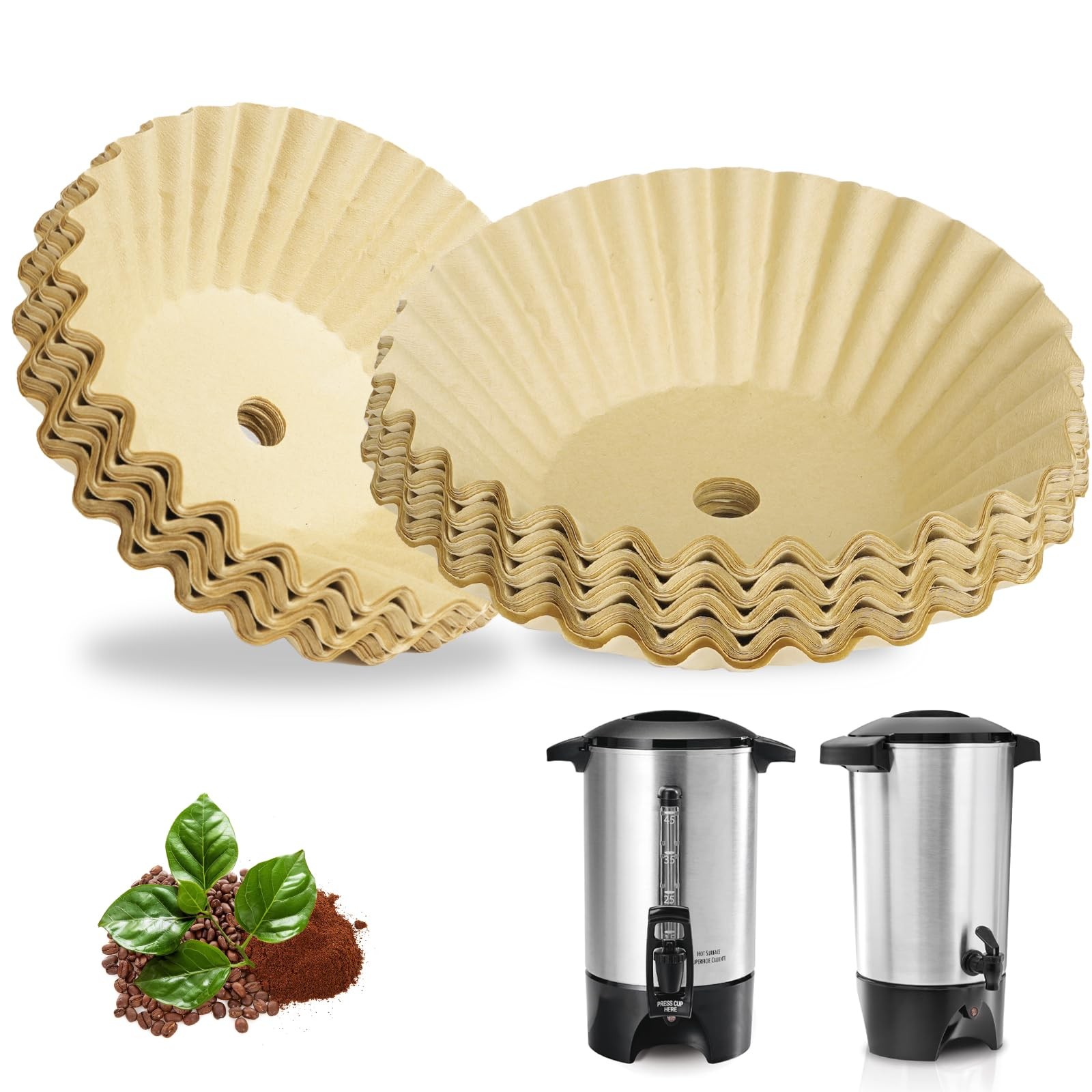 Paper Coffee Filters for Hamilton Beach 45 Cup Coffee Urn and Hot Beverage Di...