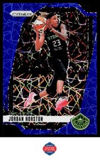 2024 Panini Prizm WNBA #103 Jordan Horston Blue Velocity Prizms