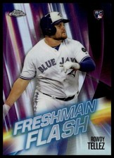 2019 Topps Chrome Rowdy Tellez #FF-7 Freshman Flash