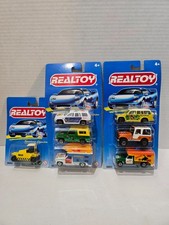 Collection of Late 90s- 2000s vintage RealToy die-cast vehicle sets