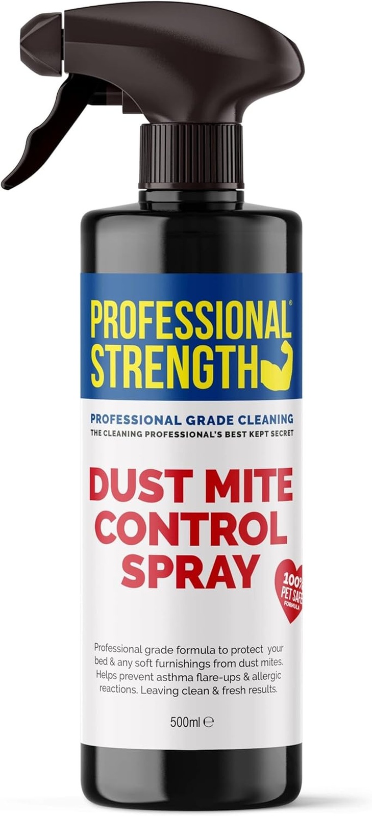 Dust Mite Killer Spray, 500 Ml (Pack of 1) – 6 Months Protection against Allerge