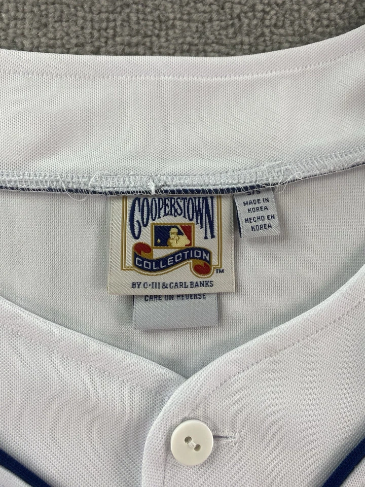 Vestido Jersey New York Yankees Mujer Pequeño Blanco Cooperstown Carl Banks G-III Foto 4 de 4