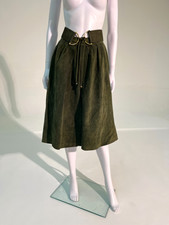 Selten! GUCCI Wildleder Midi Rock sehr guter ...
