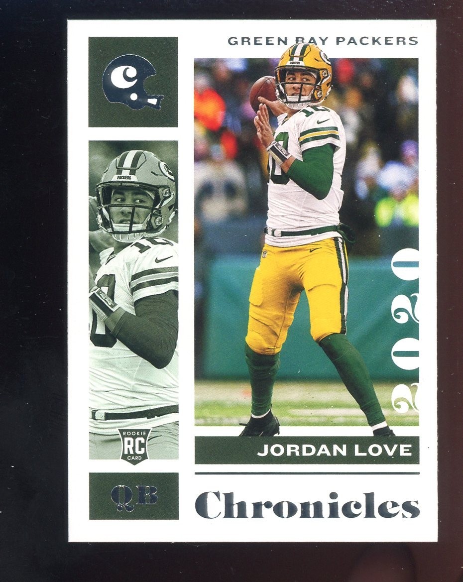 2020 Panini Chronicles #38 Jordan Love Packers RC Rookie