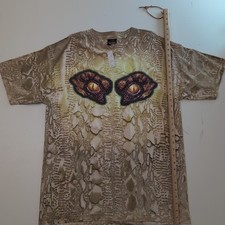 Vintage 1996 Jurassic Park The Lost World Shirt OOP XLarge Raptor Face Your Fear