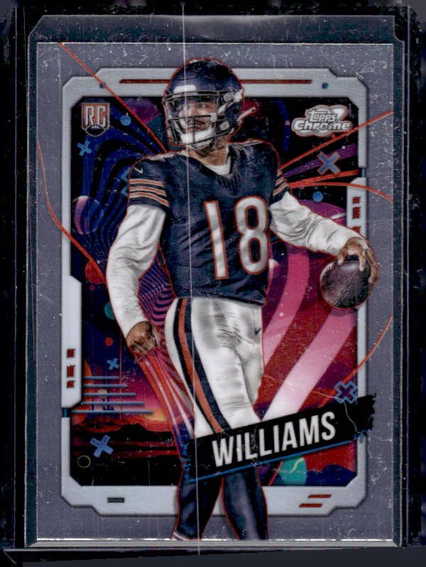 2024 Topps Chrome Cosmic #118 Caleb Williams