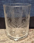 Vintage Tiffany and Co West Germany Etched Lowball Glass