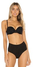 Women's Spanx Up For Anything Strapless Underwire Bra Very Black Size 36DD