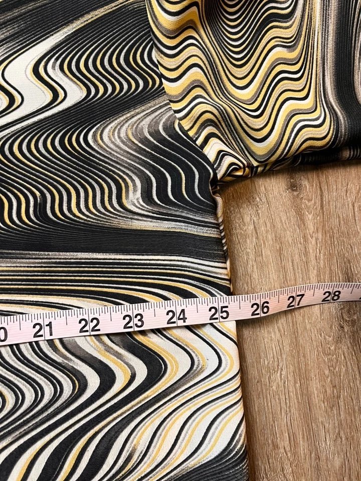 Vintage Monzini Collection Shirt Mens Size XL Long Sleeve Button Disco Made USA - Image 4 of 4