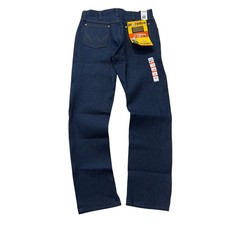 Wrangler Original Cowboy Cut 13MWZ Dark Indigo Blue Denim Jeans 100 Cotton Siz