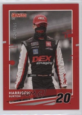 2021 Panini Donruss NASCAR Red /299 Harrison Burton #87 11n6