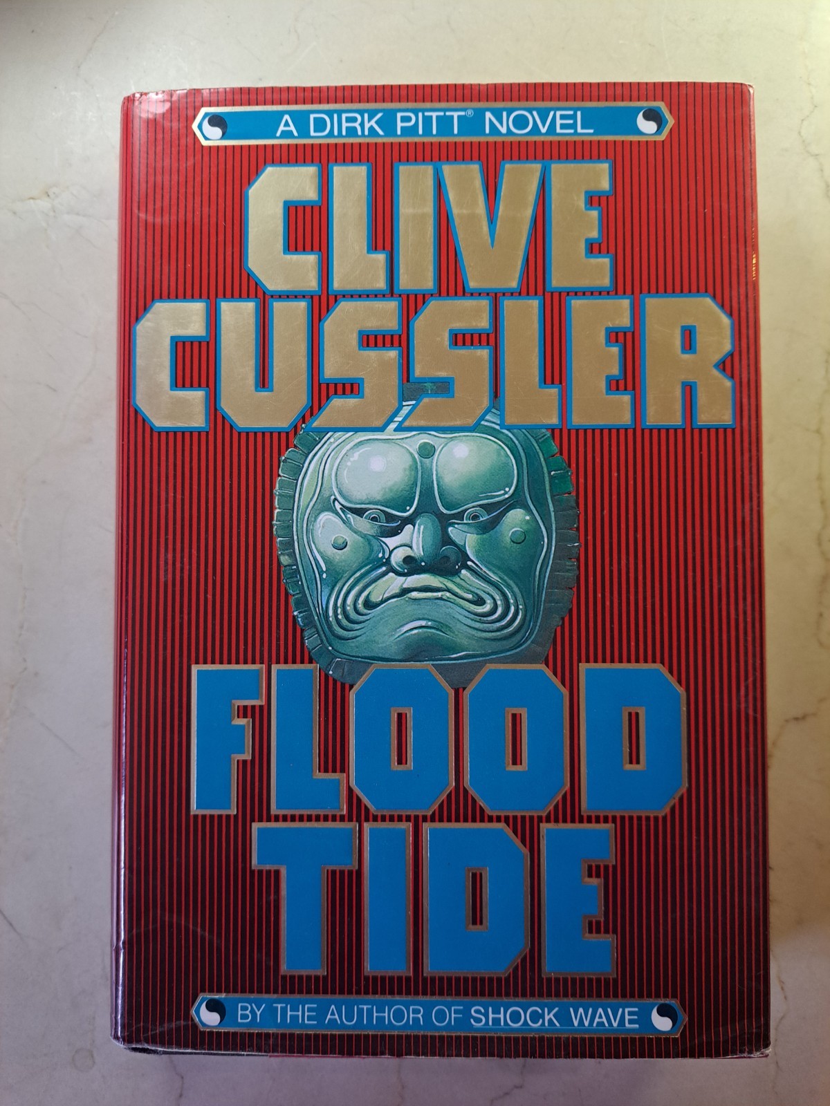 SIGNED FLOOD TIDE By CLIVE CUSSLER First Edition