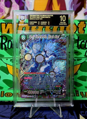 BGS Black Label Family Kamehameha Miracle Blast SCR BT30-150 DragonBall Super