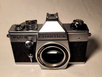 SERVICED/CALIBRATED M42 Praktica PLC2 1Q SLR Body MINT Condition Pentacon PLC 2