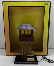 MTH 30-9097 O Gauge Brown & Black Elevated Gate Tower NIB