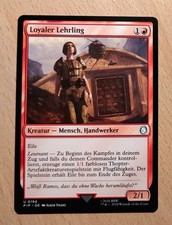 MTG Magic: Loyaler Lehrling,Loyal Apprentice, DEUTSCH, Tokens Commander