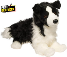 Chase Border Collie Dog Plush Stuffed Animal  16-Inch