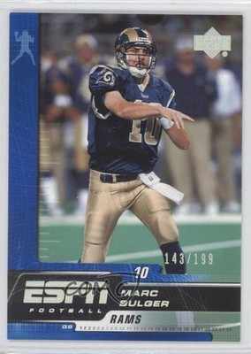 2005 Upper Deck ESPN Holofoil 143/199 Marc Bulger #89 7n2