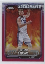 2024-25 Topps Chrome Magenta Refractor Domantas Sabonis #153 0x3f
