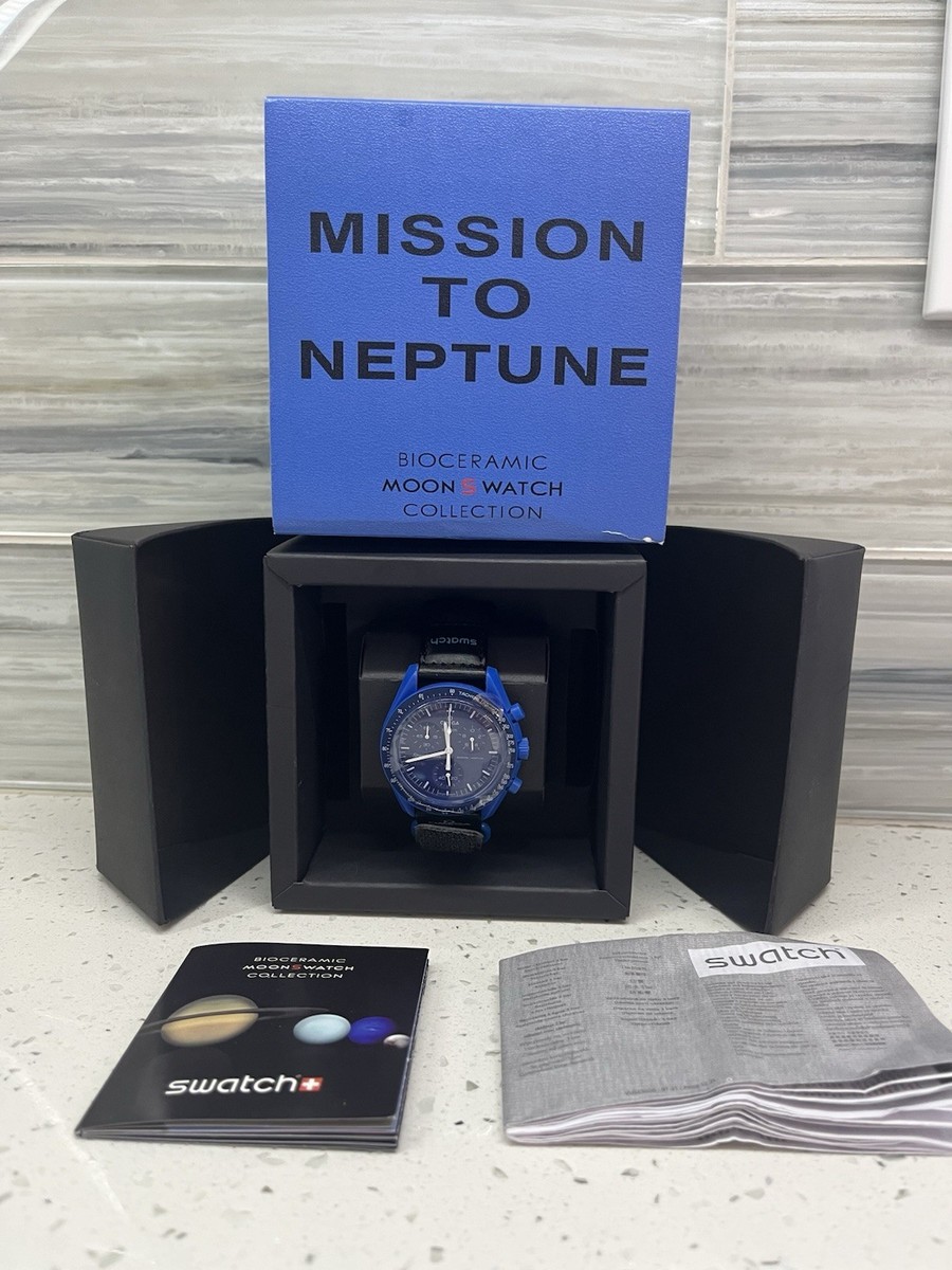 Omega x Swtach MoonSwatch Mission to Neptun Men's Ceramic