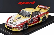 Spark 1978 PORSCHE 935-77 3.0L F6 TURBO 7th 24h LE MANS #41 w Case 1:18*New!