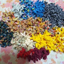 300 handmade crepe flowers