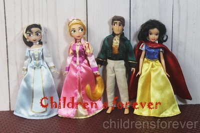 Disney Tangled The Series Princess Rapunzel Cassandra Flynn Snow W Mini Dolls 6''
