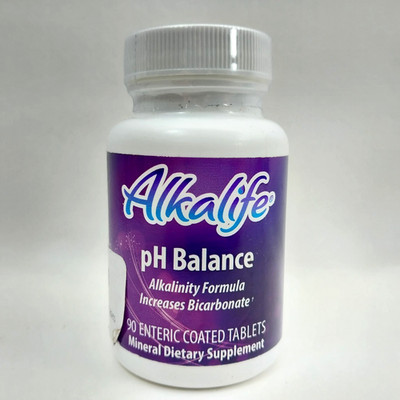 Alkalife pH Balance Tablets - Neutralizes Acid & Balances pH - 90 tabs Exp 10/27