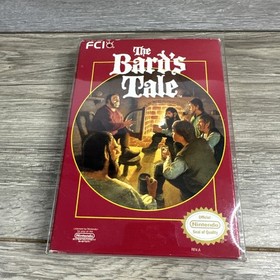 The Bard's Tale Nintendo Entertainment System NES Game Box & Manual